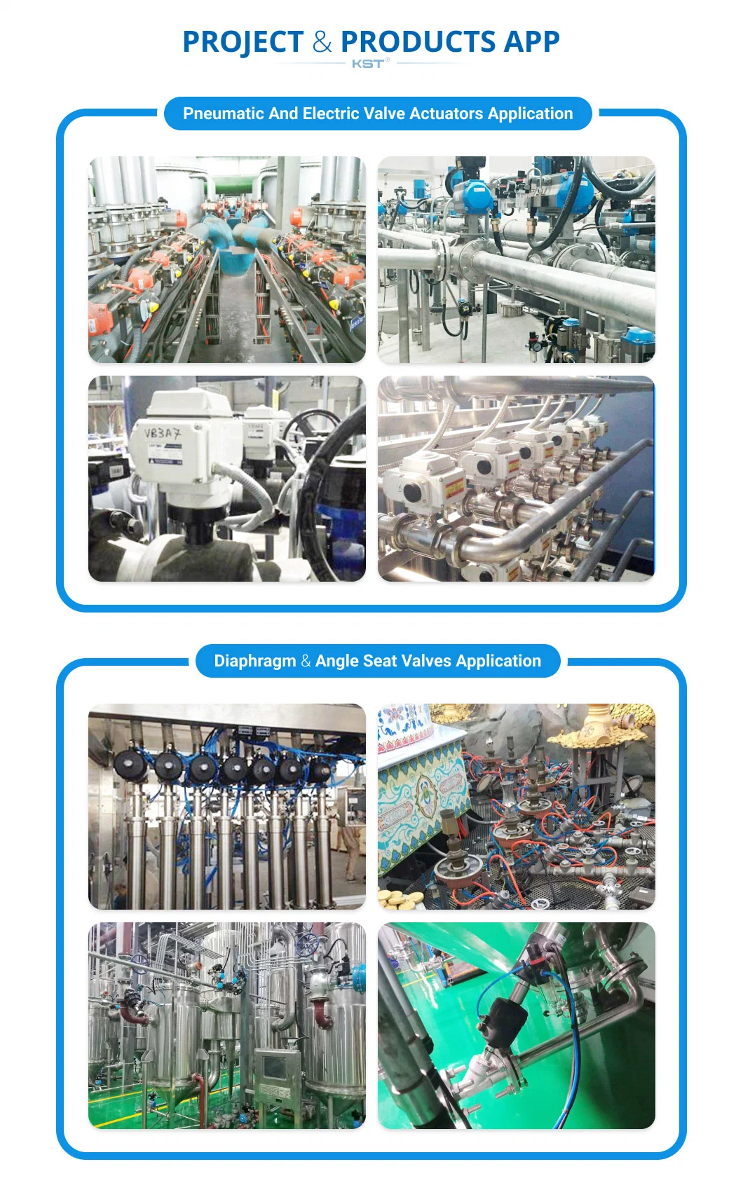 Kst/Kt/OEM Pneumatic CE, ISO9001, FDA Zhejiang Rack and Pinion Actuator Bt Type in China