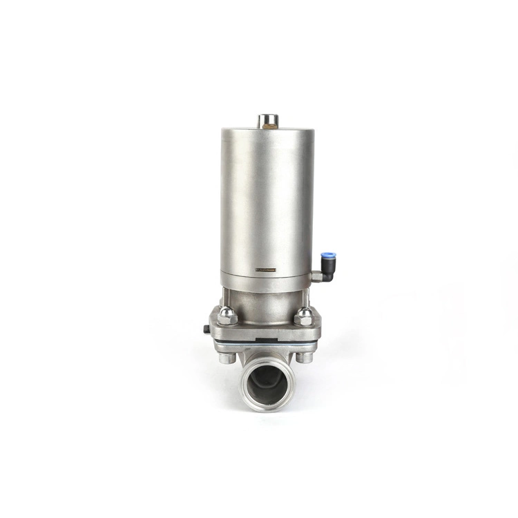 Stainless Steel Actuator Pneumatic Sanitary Diaphragm Valve