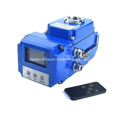 Hearken 90 Degree on off Modulating Butterfly Ball Valve Motorized Actuator for Gas