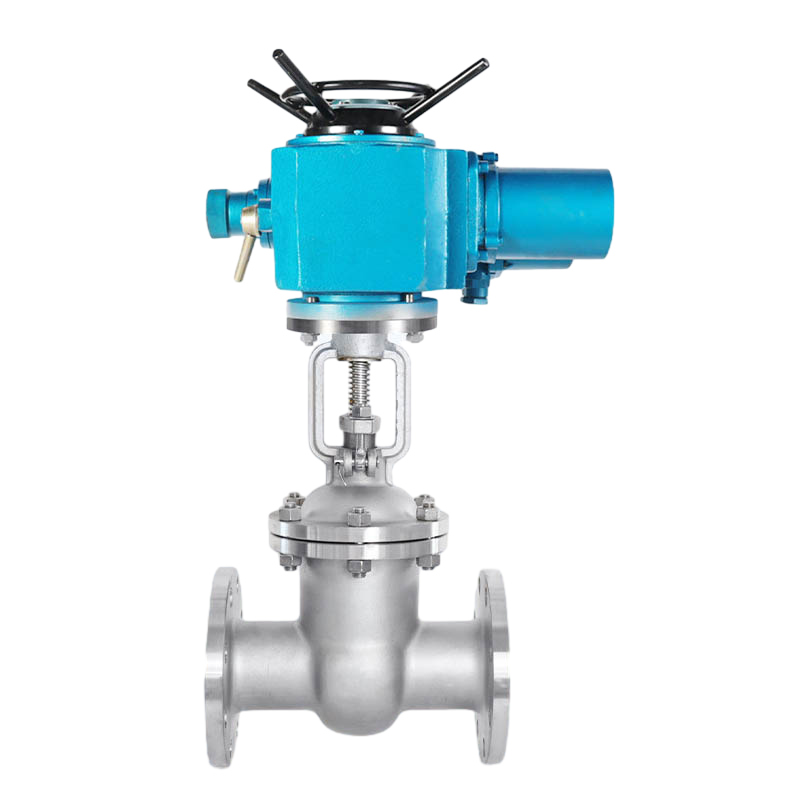 DN600 Class 300 Wcb Electric Actuated Hard Seal Wedge Gate Valve Stainless Steel High-Temperature and High-Pressure Explosion-Proof Electric Gate Valve