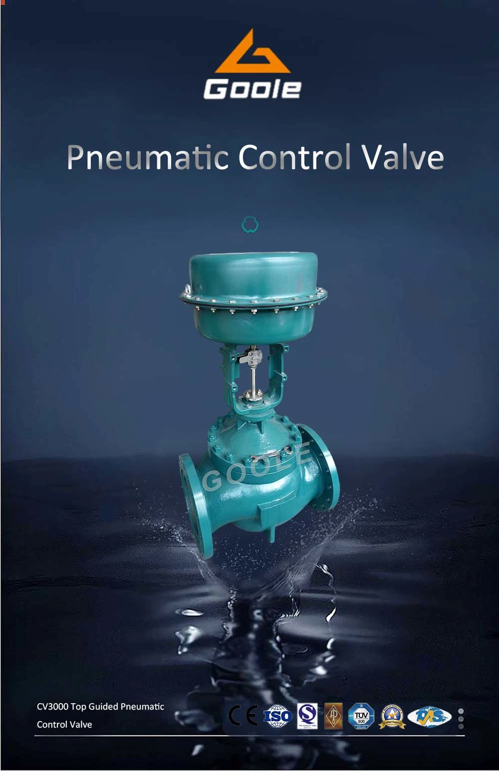 Diaphragm Pneumatic Globe Type Flow Control Valve (HTS)