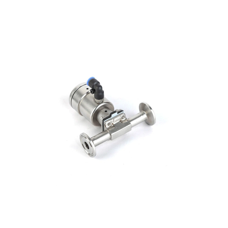 Stainless Steel Actuator Pneumatic Sanitary Diaphragm Valve