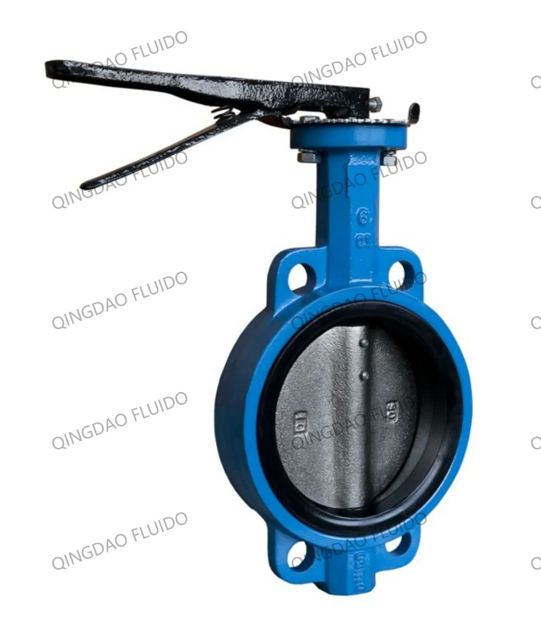 Cast Iron Motor Operated Motorized Electric PTFE Control Wafer Actuator Butterfly Valve