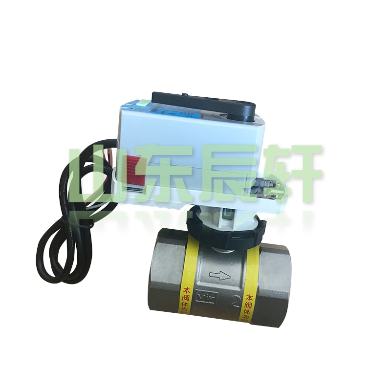 China Manufacturer Double True Union Motor Operated Motorized Electric Actuator Ball Valve