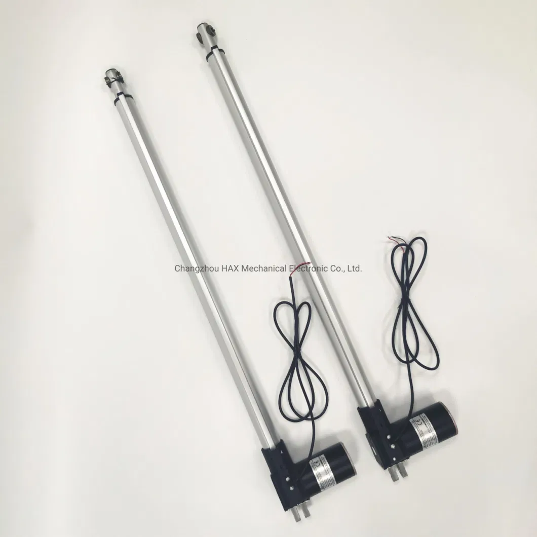 Pneumatic Linear Actuator 500mm 12V with Remote Controller Synchronous