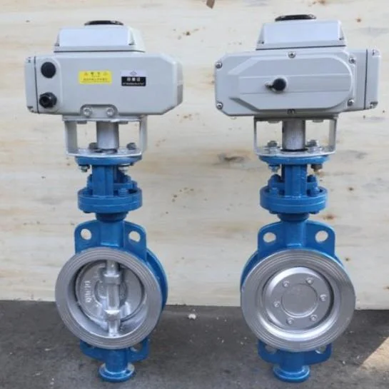 Motorized/Electric Control Type Wafer Butterfly Valve (GAD973H)