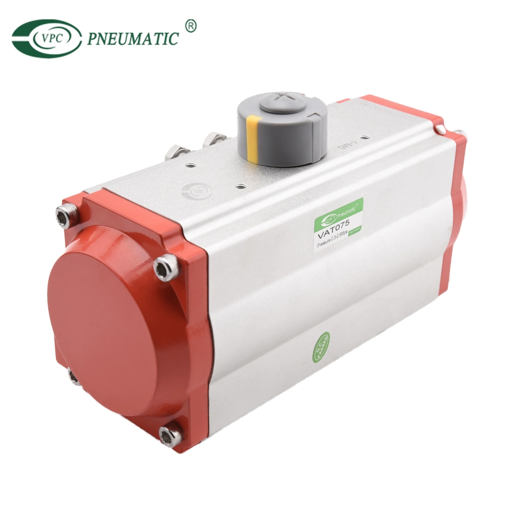 Vat Series Spring Return Electric Aluminum Pneumatic Actuator