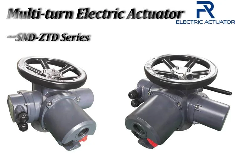 Motorized Multi Louver Dampers Motor Operated Gate Valve Electric Actuator Snd-Ztd15 Snd-Ztd20 Snd-Ztd30
