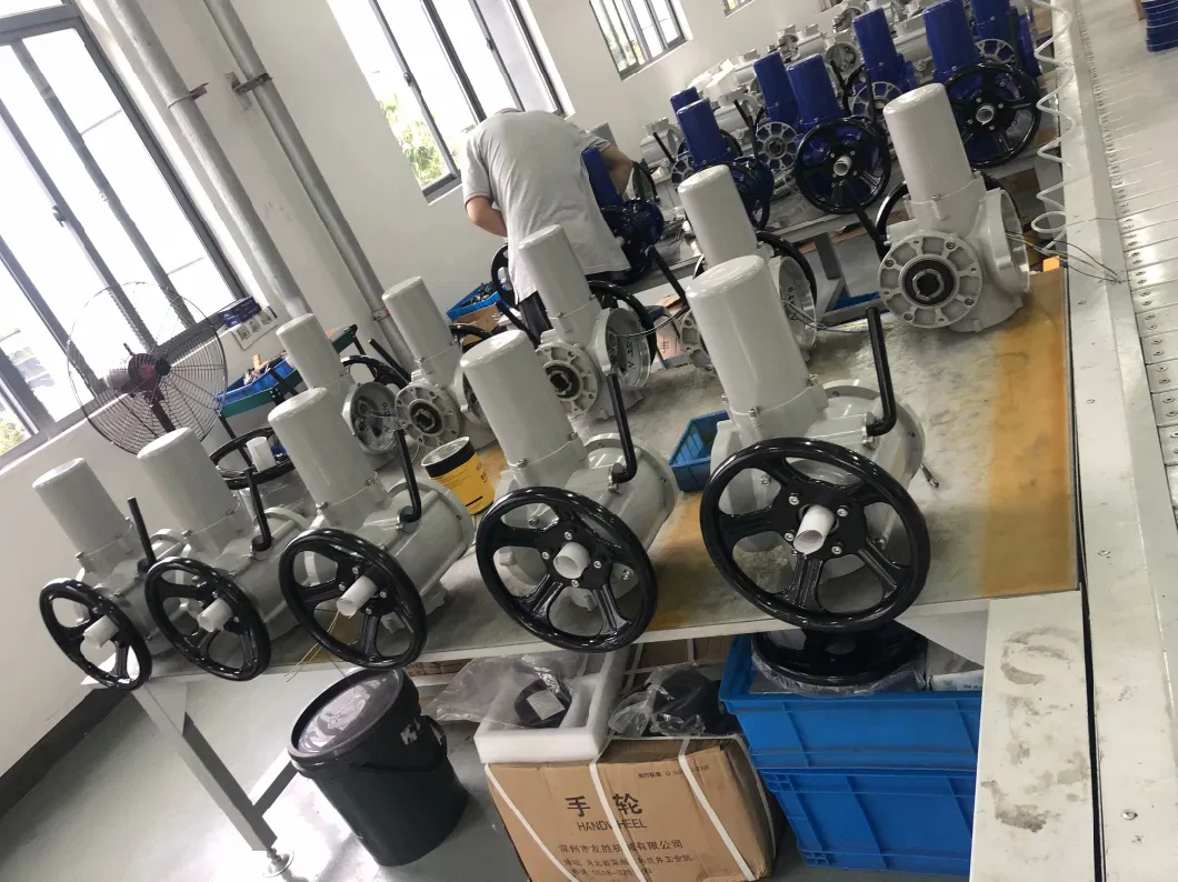 GOST Standard Z15 Normal Type IP55 N. M 150 Electric Actuator for Gate Valve