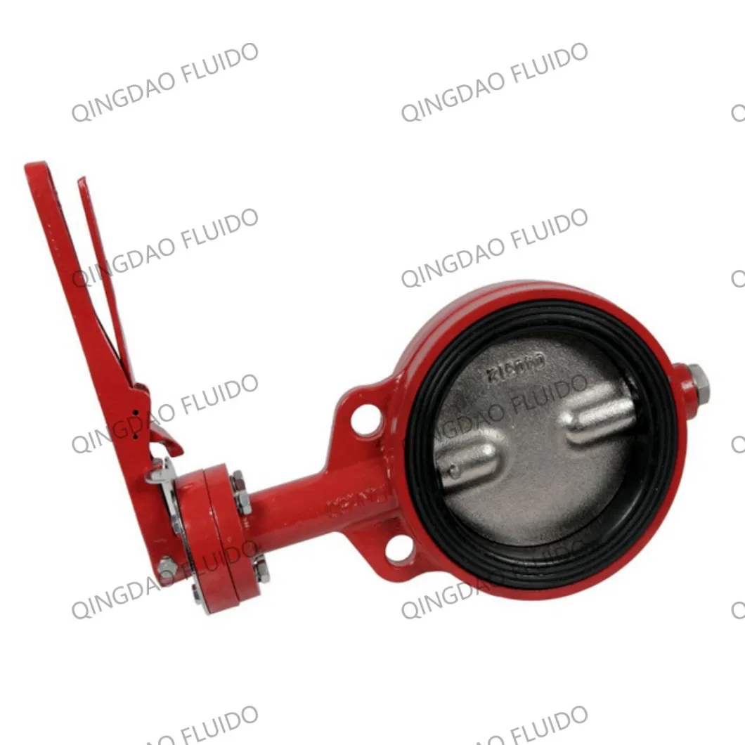 Cast Iron Motor Operated Motorized Electric PTFE Control Wafer Actuator Butterfly Valve