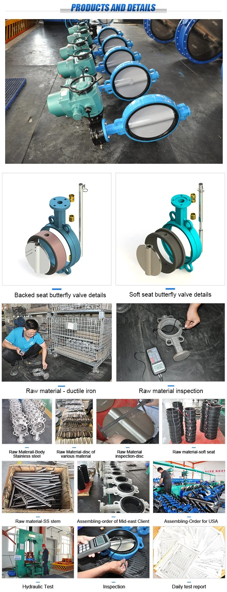 Electric Actuator 6 Inch Motorized Motor Operated 4V310 Sewage Wafer Butterfly Valve