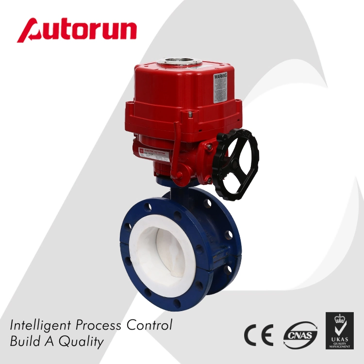 Explosion Proof Motorized Soft Seal Butterfly Valve