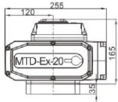 Electric Butterfly Valve Actuator on-off Modulating Automatic Rotary Control Ball Valve 24V DC Electric Actuator