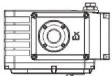 Aluminum Alloy Housing IP68 Explosion Weather Proof Smart Quarter-Turn Electric Actuator in Ball Valve, Butterfly Valve, Needle Valve