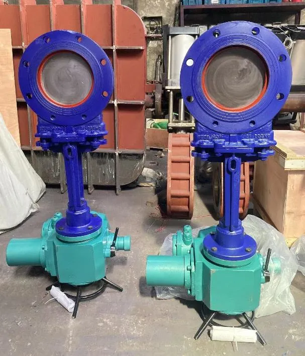 Electric Ceramic Actuated Wafer Type Knife Gate Valve