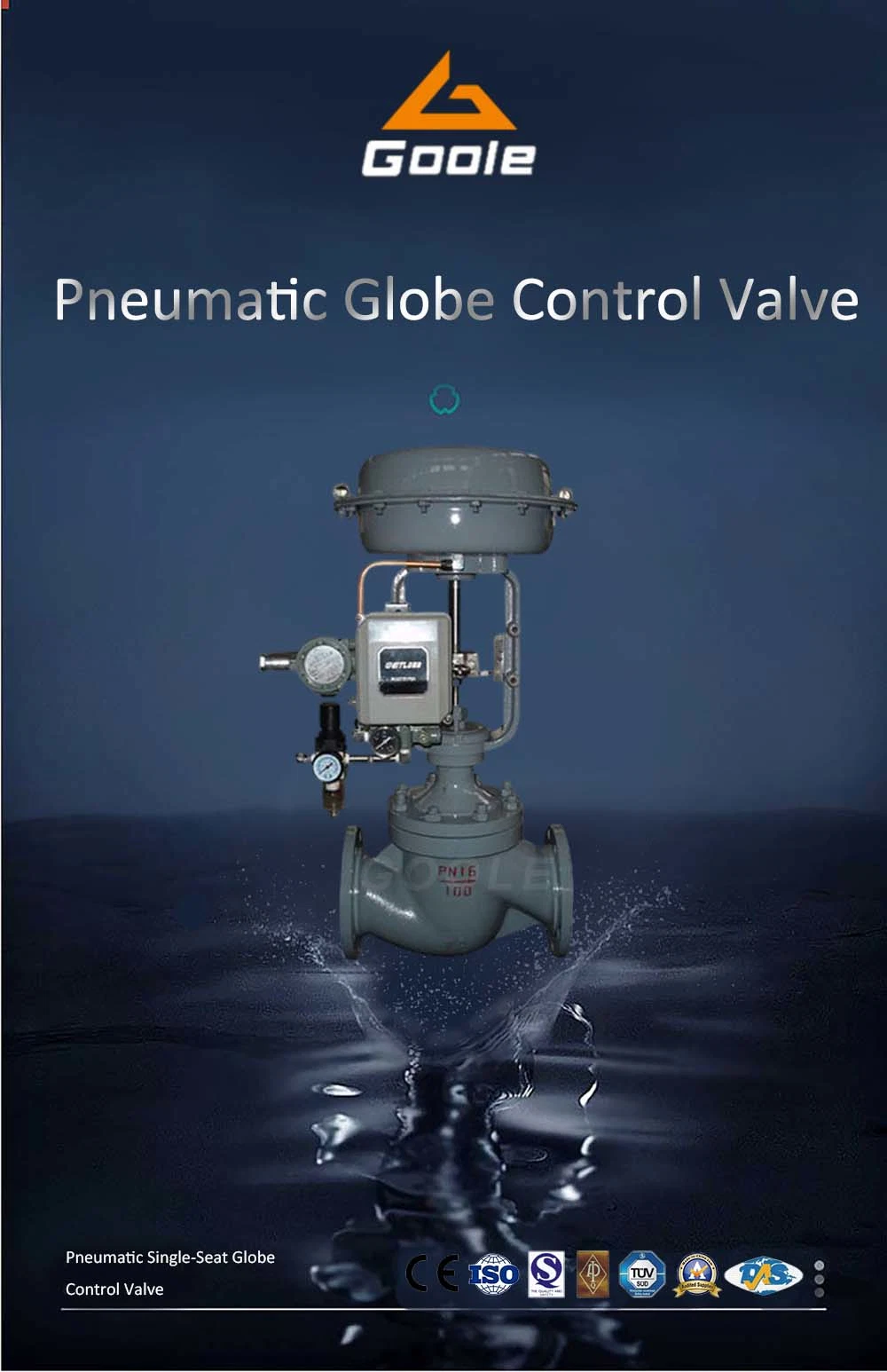 Pressure Balanced Cage Type Pneumatic Flow Control Valve (HSC)