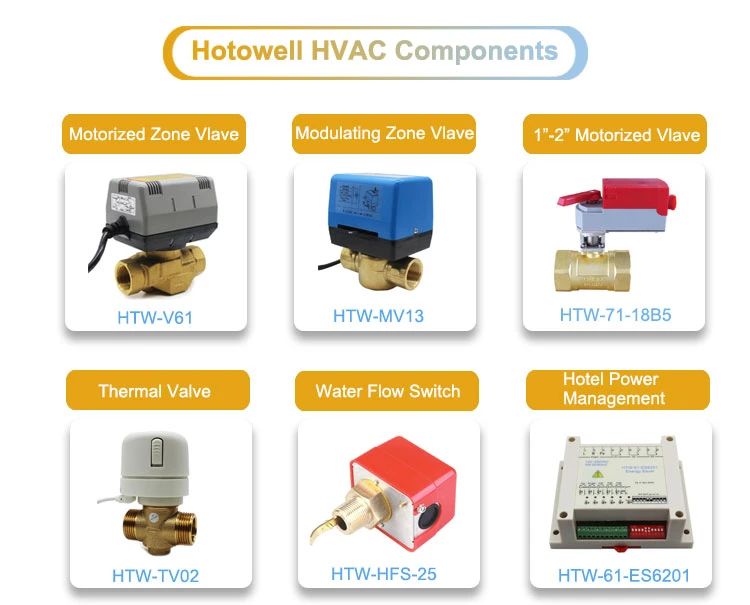 220V Electric Zone Valve Honeywell Vc6013 Vc4013 Hydraulic Flow Control Motorized Gate Water Valve