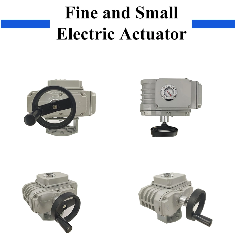 Ordinary Type Quarter-Turn Electric Valve Actuator Over-Torque Overheating Protection 220V 380V Rxdzj-10000/Rxdzj-12000