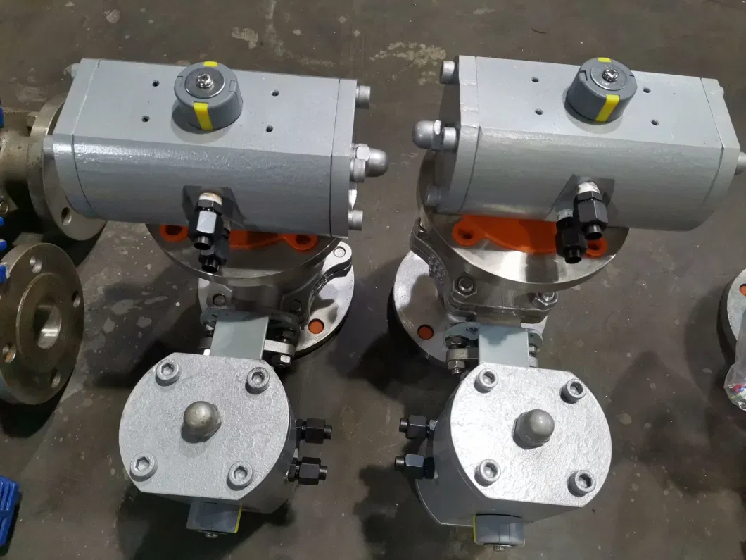 Rack and Pinion Pneumatic Actuator for Ball Valve