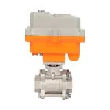 4-20mA 24V DC Waterproof Stainless Steel Motorized Control Actuator Ball Valve 220V 12V 24V 3-Wire 2 Control Electric Ball Valve