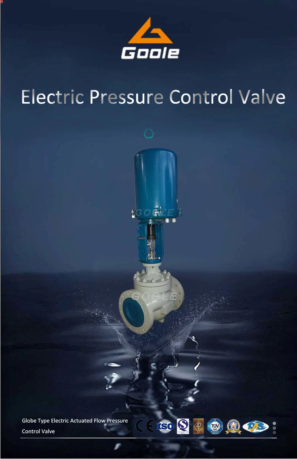 Globe Type Electric Actuated Pressure Control Valve (ZDLP)