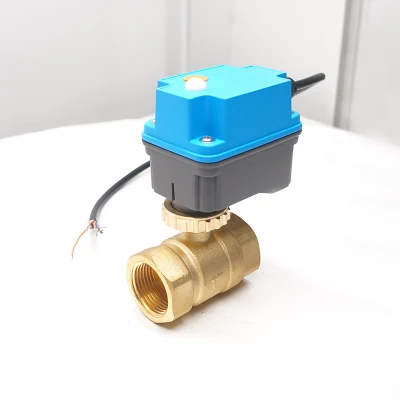Winvall Nuevo producto 0-10V válvulas moduladoras Control de flujo de agua motorizado Válvula de bola proporcional