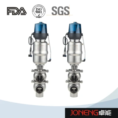 Válvula de control de regulación de vapor sanitaria de presión de acero inoxidable (JN-FDV1001)