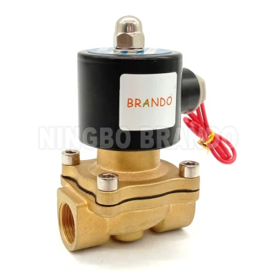  2W160-15 1/2&prime;&prime; Forma 2/2 de diafragma cerrado normalmente operados Agua Aire de la electroválvula de latón de gas de 12VCC 24VDC 24VCA 110VCA 220VAC