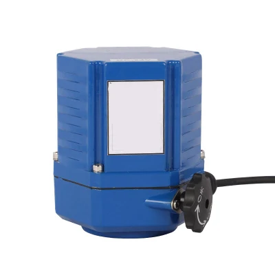 Actuador eléctrico válvula de cuarto de vuelta actuador motorizado
