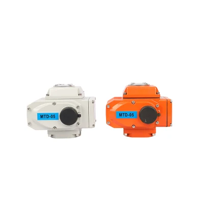  Cuarto de vuelta en OFF válvula de bola de mariposa modulada motorizada eléctrica Actuador para gas de aceite de agua