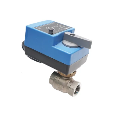  Winvall 24V accionador motorizado Control de encendido/apagado eléctrico bola motorizada de 2 vías Válvula