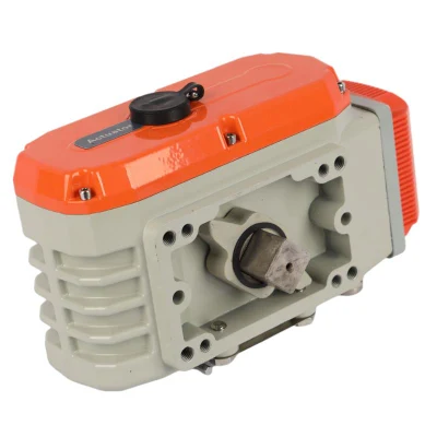 4-20mA Control de flujo de motores inteligentes accionamiento eléctrico proporcional giratorio 1000N 2000N Actuadores eléctricos de válvula