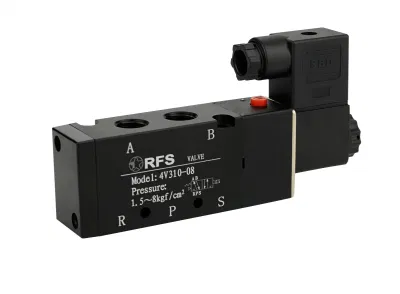  24V DC Airtac 4V310-10 válvula direccional de solenoide neumático