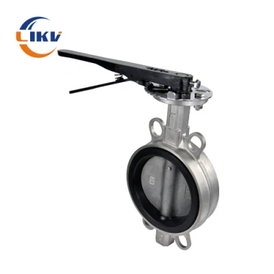 Línea media junta dura DN32 DN50 DN700 de hierro fundido de 14 pulgadas de Control de flujo de agua gusano actuador eléctrico accionado por motor Wafer Válvula de mariposa de conexión de agua, gas de petróleo