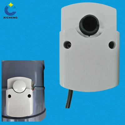 Válvula de accionamiento eléctrico de la válvula de aire eléctrico de plástico