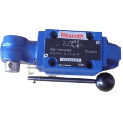  Válvula direccional de accionamiento manual hidráulico Rexroth serie 4wmm6