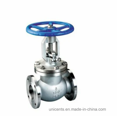  La norma API 150lb de Control Manual de acero inoxidable tipo de conexión de brida de la válvula de globo
