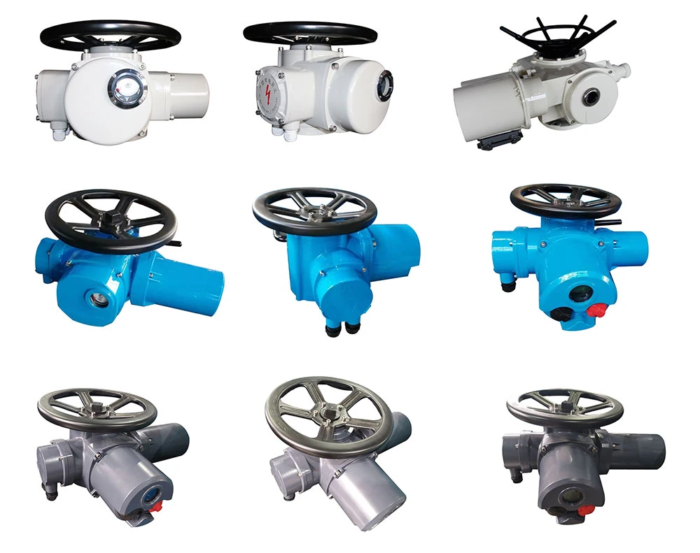 Russia GOST Standards Multi-Turn Electric Rotary Motor Operated Valve Actuator Dzw45 Dzw60