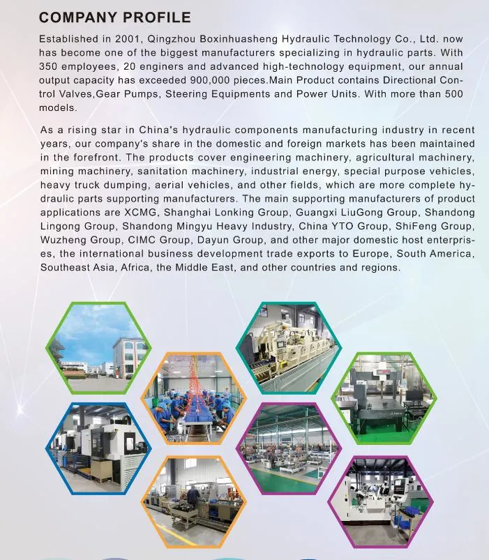 High Pressure Pneumatic Operated Dcv45 Hydraulic Control Valve for Excavators