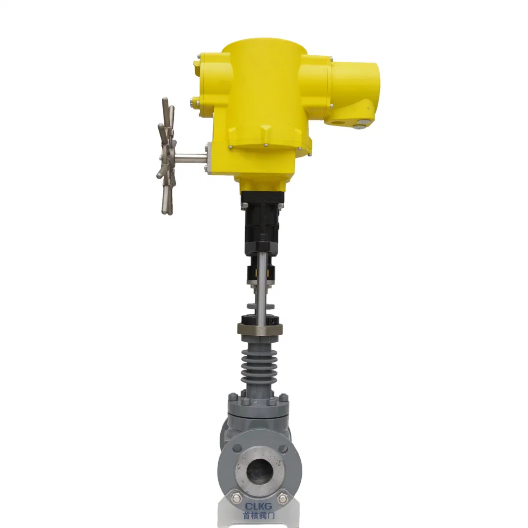 High Temperature Automation Control Valve Electric Control Valve for Gas Steam