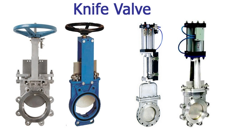 2 Inch Pneumatic Actuated Knife Gate Valve 10 Bar Rated Cast Iron Valve