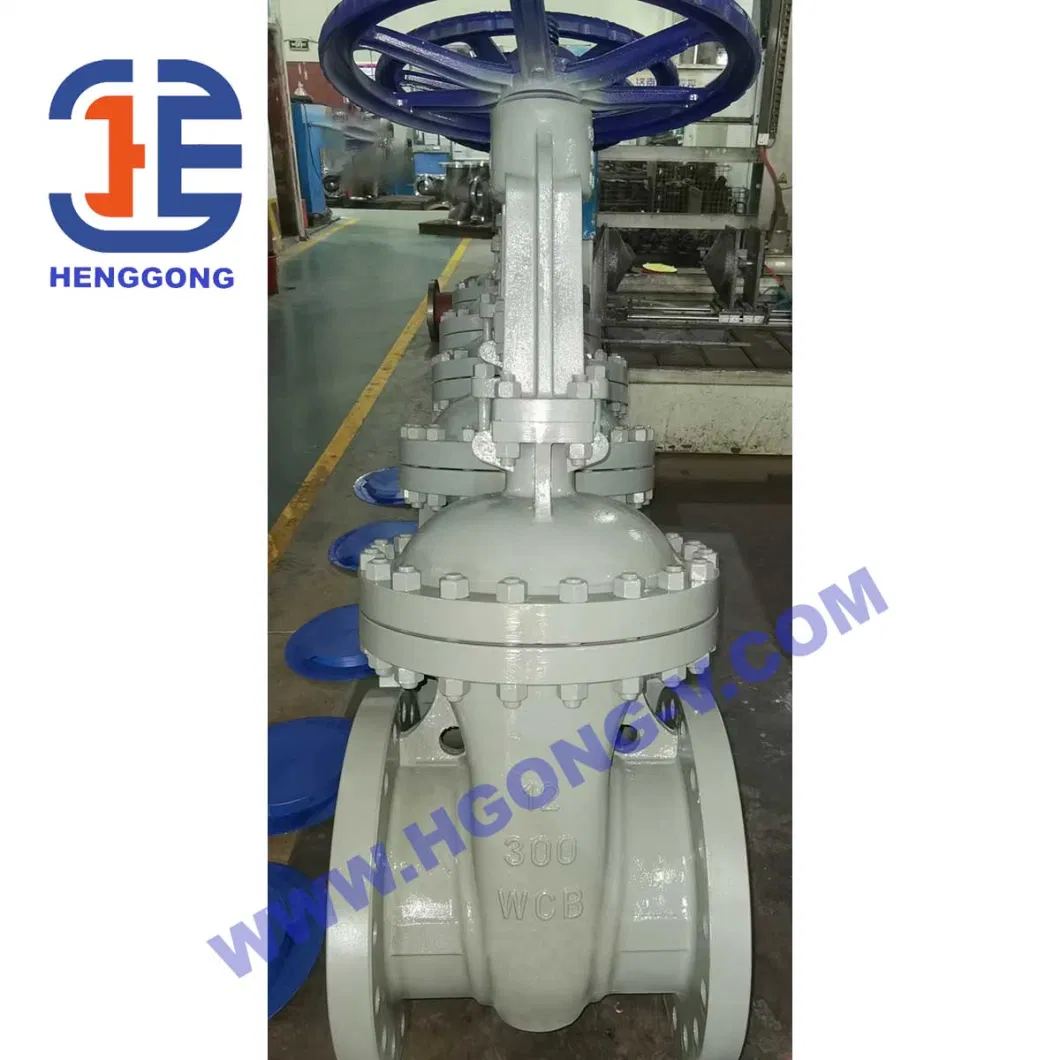 DIN GOST Motorized Actuated Cast Steel A216 Stainless Steel Double Disc Parallel Slide Gate Valve