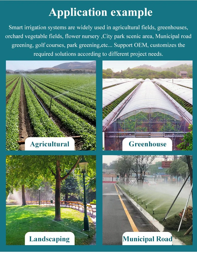 Drip Pipe Full Automatic Irrigation System Farm Knife Gate Globe Regulating Electric Control Valves Wafer Butterfly Motorized