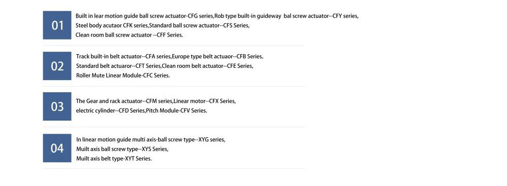 The China Manufacturer Belt Driven Linear Actuator