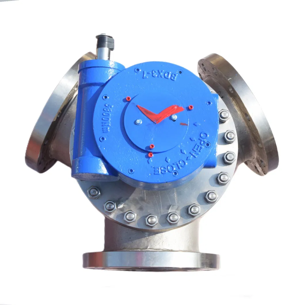 Stainless Steel Pneumatic Modulating Valve with 4-20mA IP Positioner High Pressure Rising Stem Globe Control V