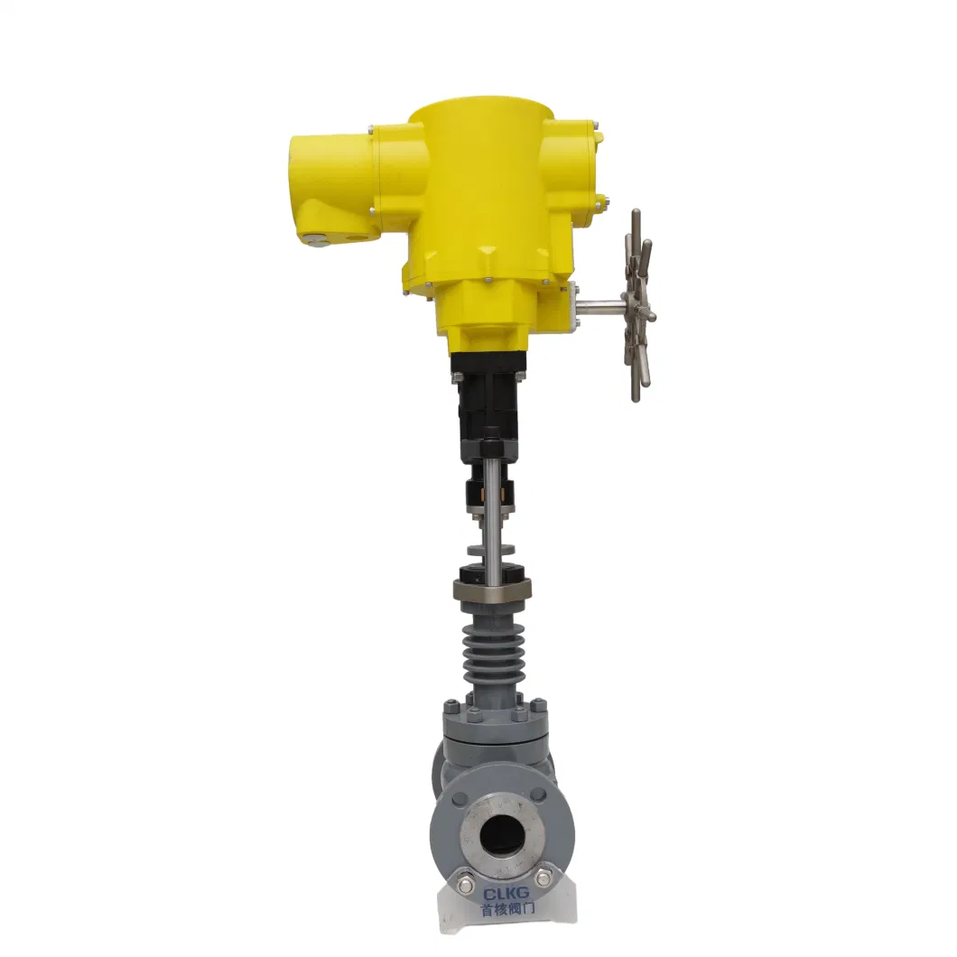High Temperature Automation Control Valve Electric Control Valve for Gas Steam