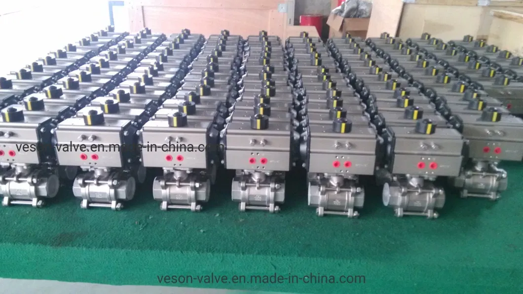 at Pneumatic Actuator Cylinder Pneumatic Valve Control