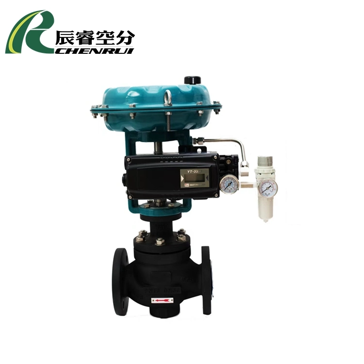 Control Valve Pneumatic Actuated Diaphragm C-Ring Single-Seated Sleeve Control Valve