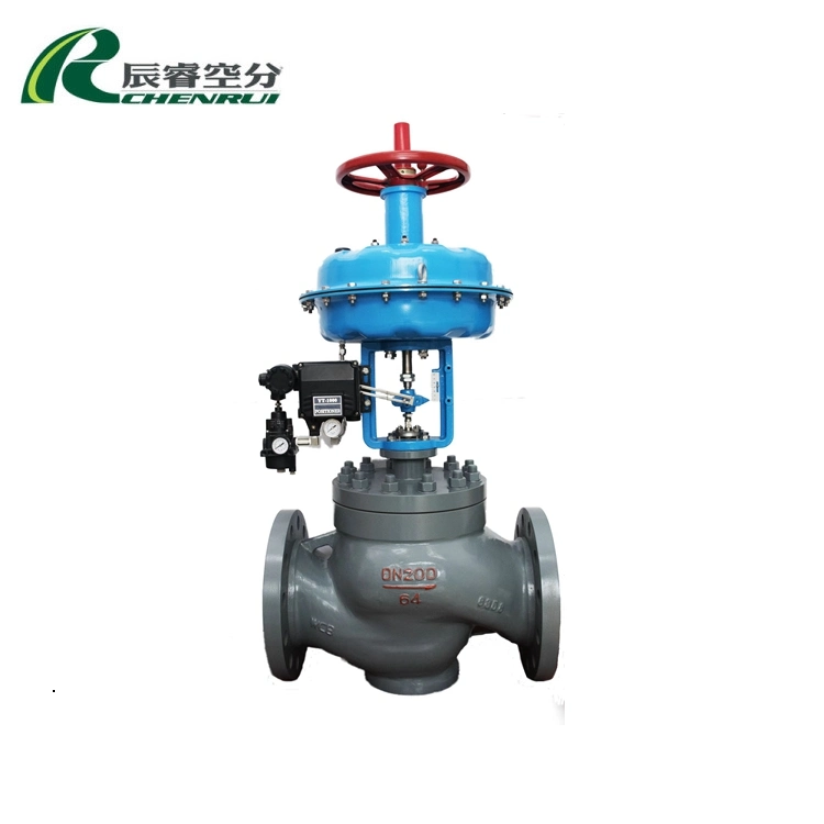 Control Valve Pneumatic Actuated Diaphragm C-Ring Single-Seated Sleeve Control Valve