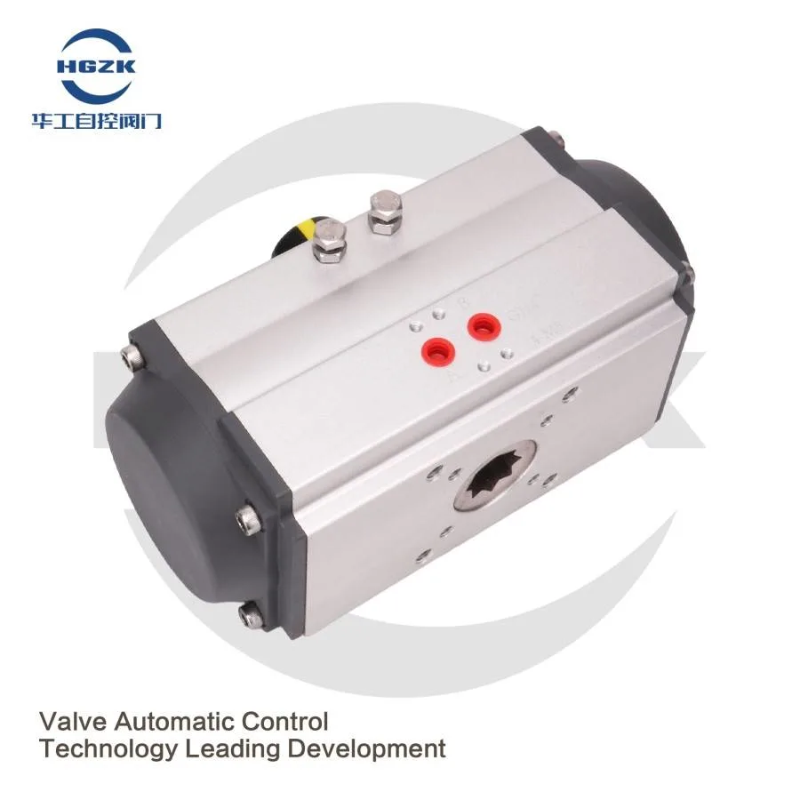 Aluminum Alloy 90 Degree Rotary Pneumatic Valve Actuator